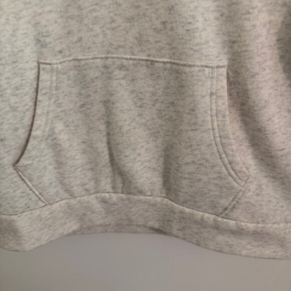 Old Navy Boy's Graphic Dynamic Fleece Pullover with Hood Light Gray Sz Large - Picture 2 of 8